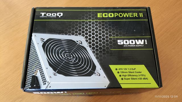 Alimentatore TOOQ 500W ECOPOWER II