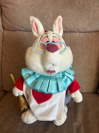 Peluche Bianconiglio Alice nel paese delle meravig