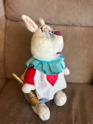 Peluche Bianconiglio Alice nel paese delle meravig