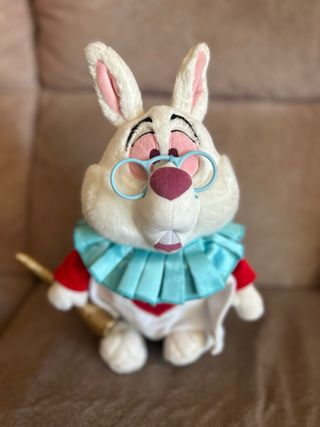 Peluche Bianconiglio Alice nel paese delle meravig