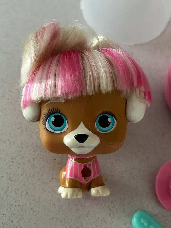 Lote 2 Muñecas Perritas Vip Pets