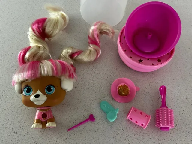 Lote 2 Muñecas Perritas Vip Pets