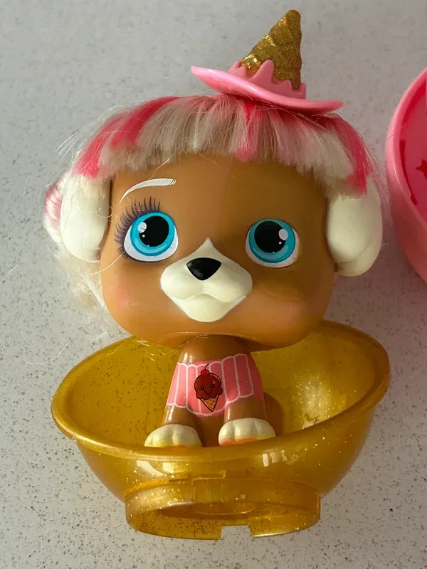 Lote 2 Muñecas Perritas Vip Pets