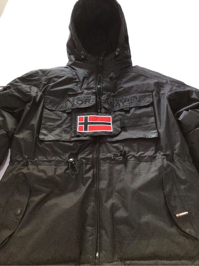 Chaqueta Geographical Norway Negra Talla L