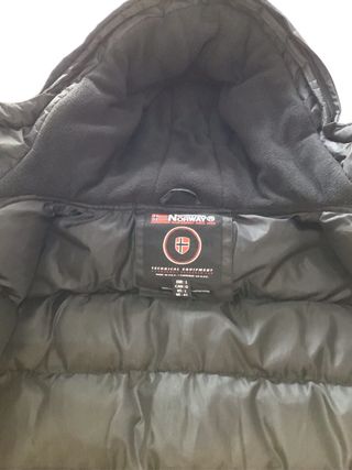 Chaqueta Geographical Norway Negra Talla L