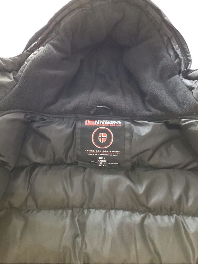 Chaqueta Geographical Norway Negra Talla L