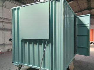 Foodtruck Verde con Techo Abatible