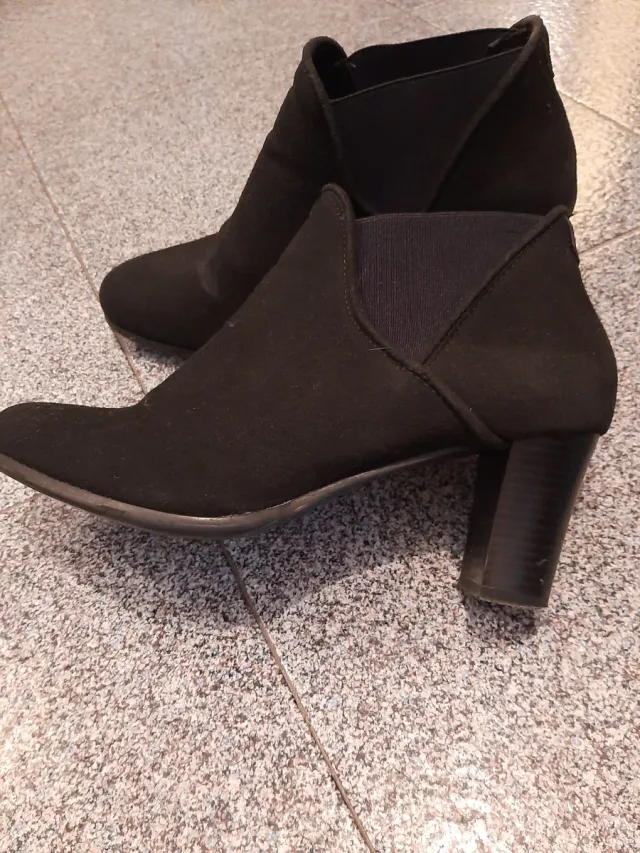 Botines negros mujer talla 40
