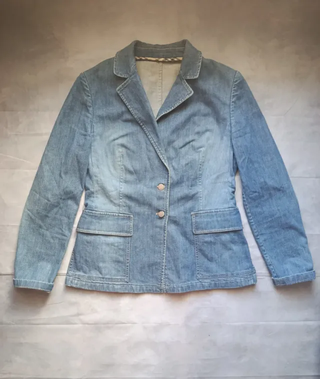 Blazer vaquera Burberry Talla M Mujer