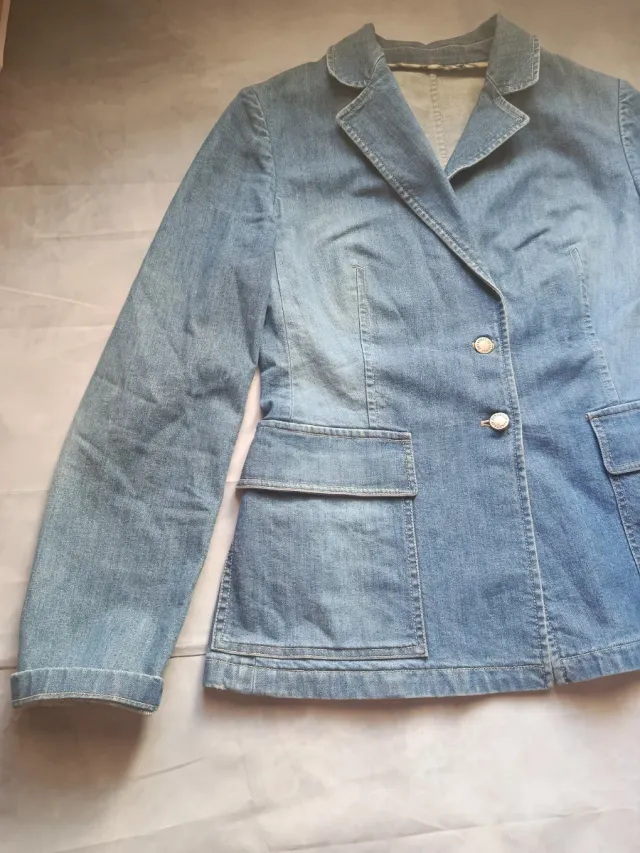 Blazer vaquera Burberry Talla M Mujer