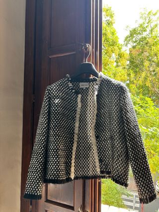 Chaqueta Bimba y Lola Negra y Blanca