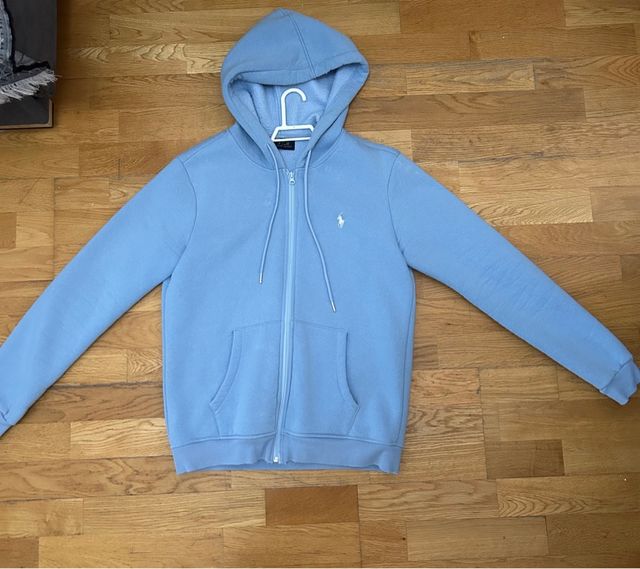 Sudadera Ralph Lauren Azul Cremallera