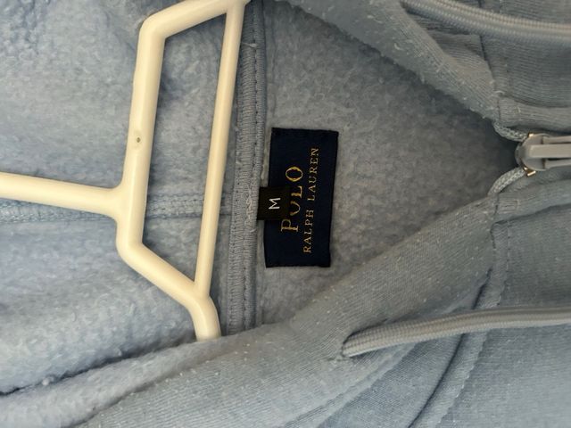 Sudadera Ralph Lauren Azul Cremallera