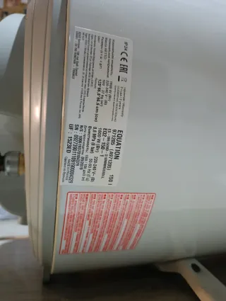 Calentador de agua eléctrico blanco equation 150l