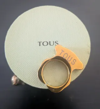 Anillo Tous Dorado Ajustable