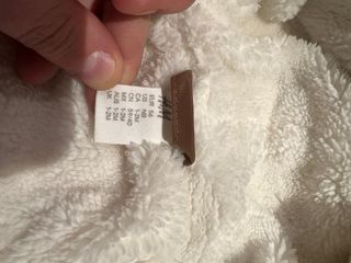 Mono de bebé marrón abrigado talla 56 cm