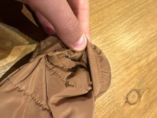 Mono de bebé marrón abrigado talla 56 cm