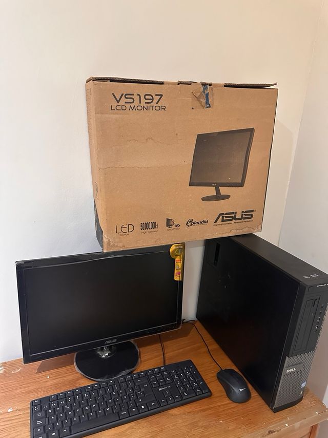Ordenador PC Completo Dell Negro/Gris