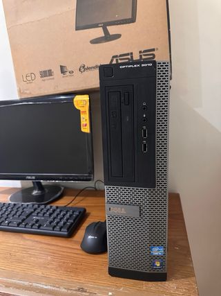 Ordenador PC Completo Dell Negro/Gris