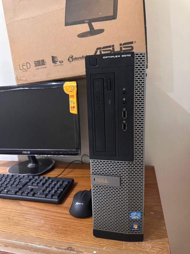 Ordenador PC Completo Dell Negro/Gris