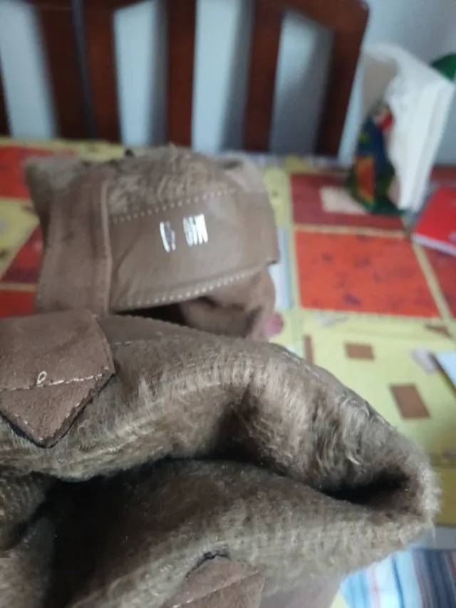 Botas de ante con forro de pelo