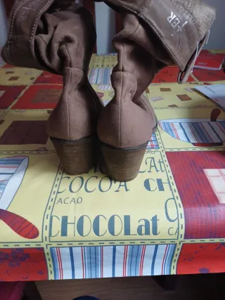 Botas de ante con forro de pelo