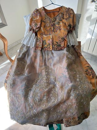 Traje Valenciana Siglo XIX para niña 11 a