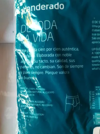 Calzoncillos abanderado hombre