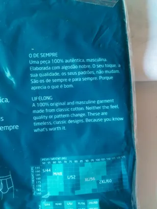 Calzoncillos abanderado hombre