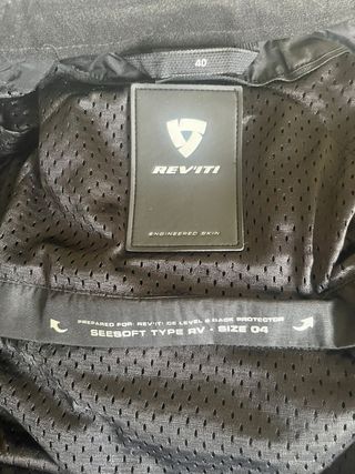 Chaqueta Moto REV'IT + Protecciones + Guantes