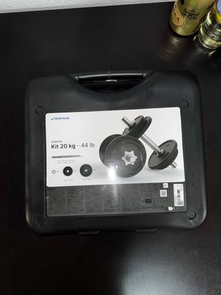 Kit Mancuernas 20Kg Decathlon