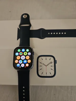 Apple Watch Serie 7 Azul 45mm Caja