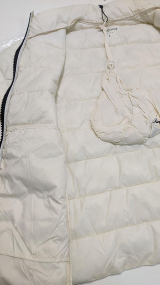 Plumífero Pepe Jeans Beige Talla S Nuevo