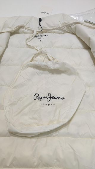 Plumífero Pepe Jeans Beige Talla S Nuevo