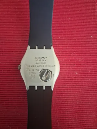 Orologio Swatch Nero e Argento