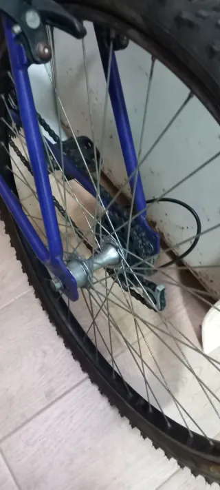 Bicicleta de Montaña Azul