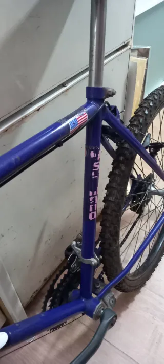 Bicicleta de Montaña Azul