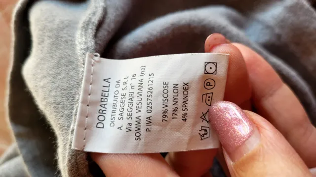 Maglia Dorabella grigia con dettagli