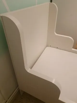 Cama extensible infantil IKEA Busunge + colchón