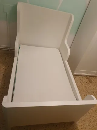 Cama extensible infantil IKEA Busunge + colchón