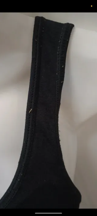 Top sportivo donna nero