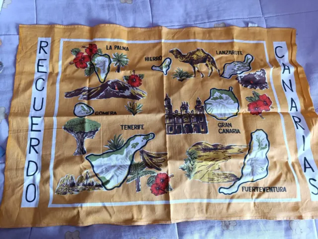 Straccio da cucina con ricordo delle Canarie