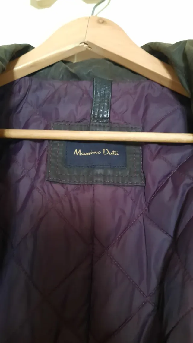 Chaqueta Massimo Dutti Marrón  oscuro .Talla,M-L