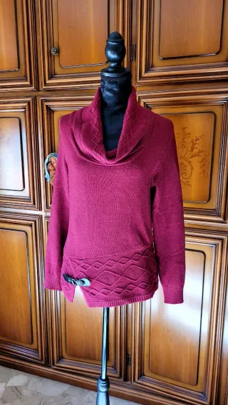 Maglione Bodyflirt rosso con collo alto