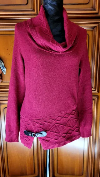 Maglione Bodyflirt rosso con collo alto