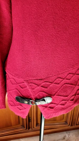 Maglione Bodyflirt rosso con collo alto