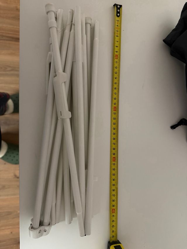 Trípode para fotos blanco