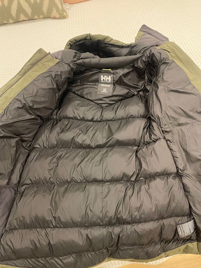 Plumífero Helly Hansen Mujer Talla M Verde Oliva