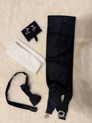 Massimo Dutti Smoking Azul Oscuro