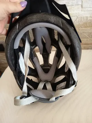 Casco bicicleta morado Crivit